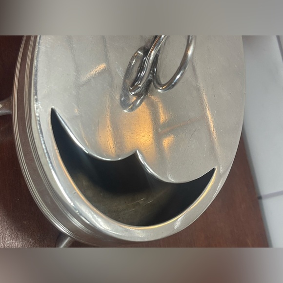 Antique Walker & Hall Non-Stain Silver Plated Moustache Pedestal Spoon Warmer - Picture 8 of 13